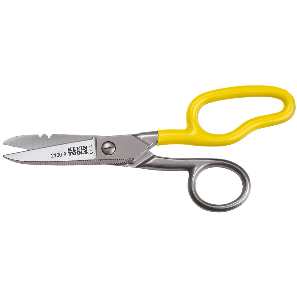 Klein Tools 2100-8 Electricians Scissors Free-Fall Snip