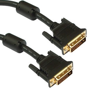 DVI-D Dual Link Cables, Male to Male