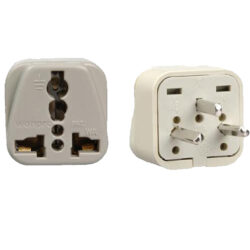 48-575 World Traveler Universal AC Plug Adapter to Israel