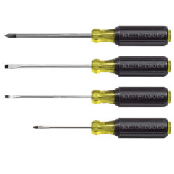 Klein 85484 4-Piece Mini Cushion-Grip Screwdriver Set