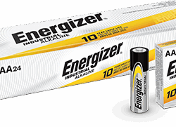 Energizer EN91 Industrial AA Battery, 24/pk
