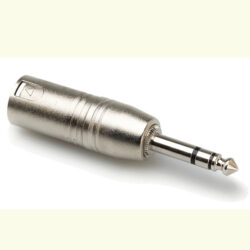 Hosa GXP-246 1/4 TRS Male to XLR Male