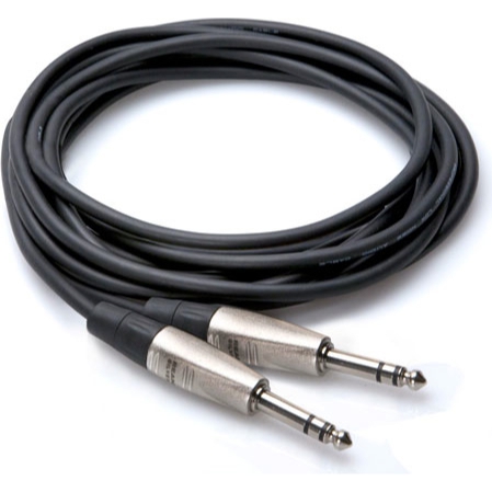 Hosa 1/4" to 1/4" Stereo Cables