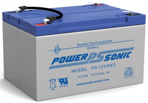 Powersonic PS-12100-F2 12V 10AH F2 Battery