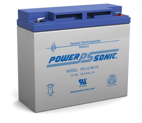 Powersonic PS-12180-F2 12V 18AH F2 Battery