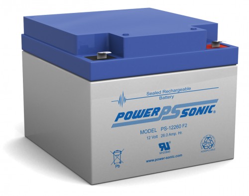 Powersonic PS-12260-F2 12V 26AH Battery