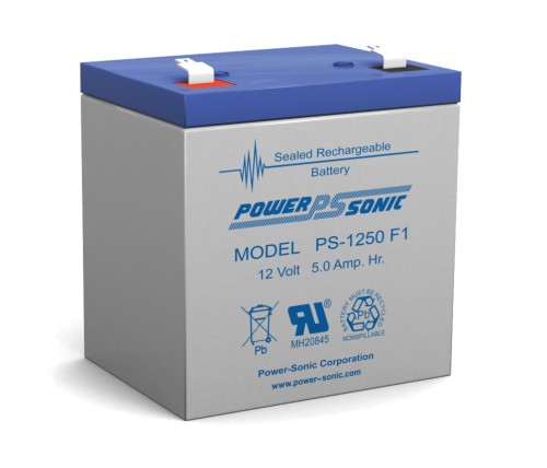 Powersonic PS-1250-F1 12V 5AH Battery