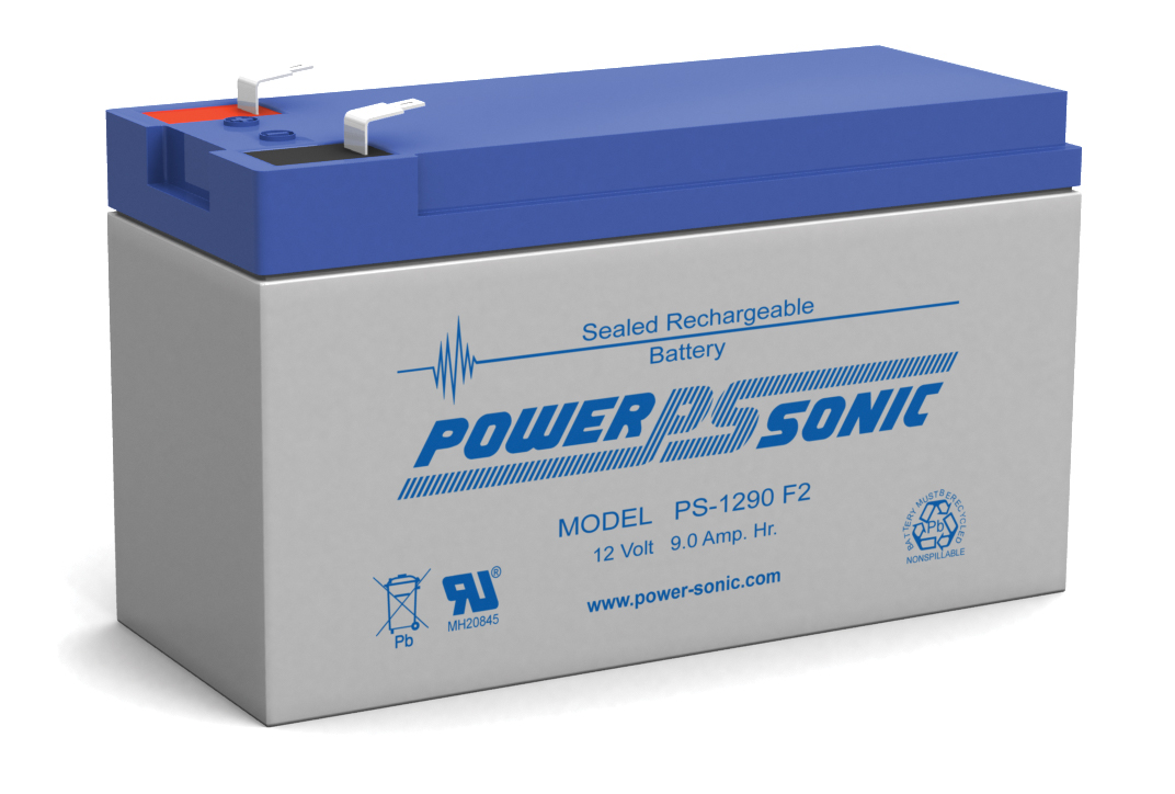 Powersonic PS-1290-F2 12V 10AH F2 Battery