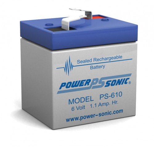 Powersonic PS-610 6V 1AH Battery