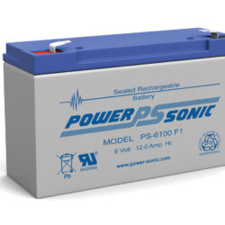Powersonic PS-6100-F2 6V 12AH F2 Battery