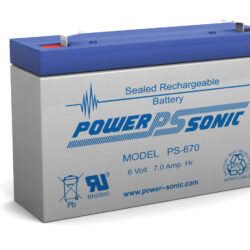 Powersonic PS-670 6V 7AH Battery