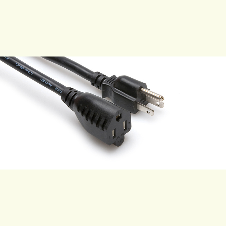 Hosa PWX-450 Extension Power Cable, 50ft