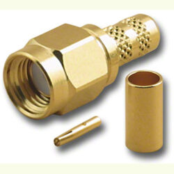 RPA-2452-P SMA Reverse Polarity Connector-Crimp Plug with Female Pin