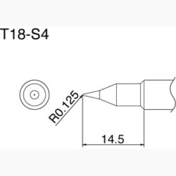 Hakko T18-S4 Solder Tip