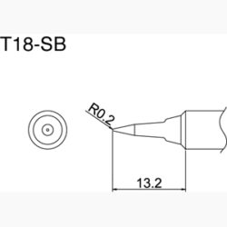 Hakko T18-SB Solder Tip