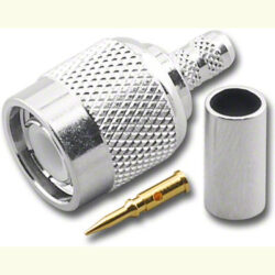 TNC-3421-P TNC 3pc Crimp Plug for RG59/U