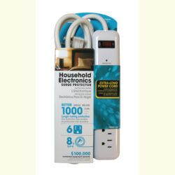 Prime PB802126 6-Outlet 1000J Surge Protector Strip