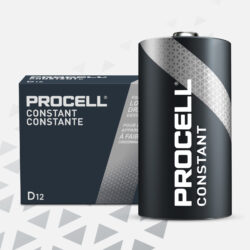 Duracell PC1300 Procell D Battery, 12/pk