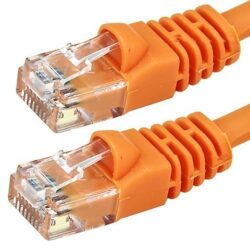 CAT5E Patch Cable Snagless Molded, Orange