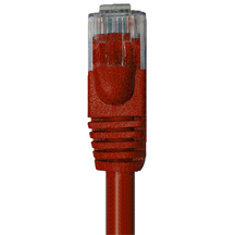 CAT6 550MHz Patch Cords, Red