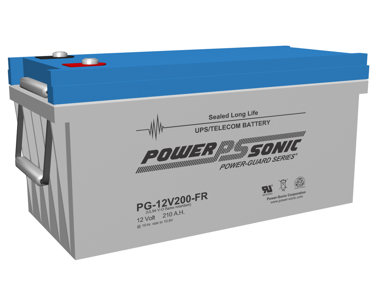 Powersonic PG-12V200FR 12V 200Ah Battery