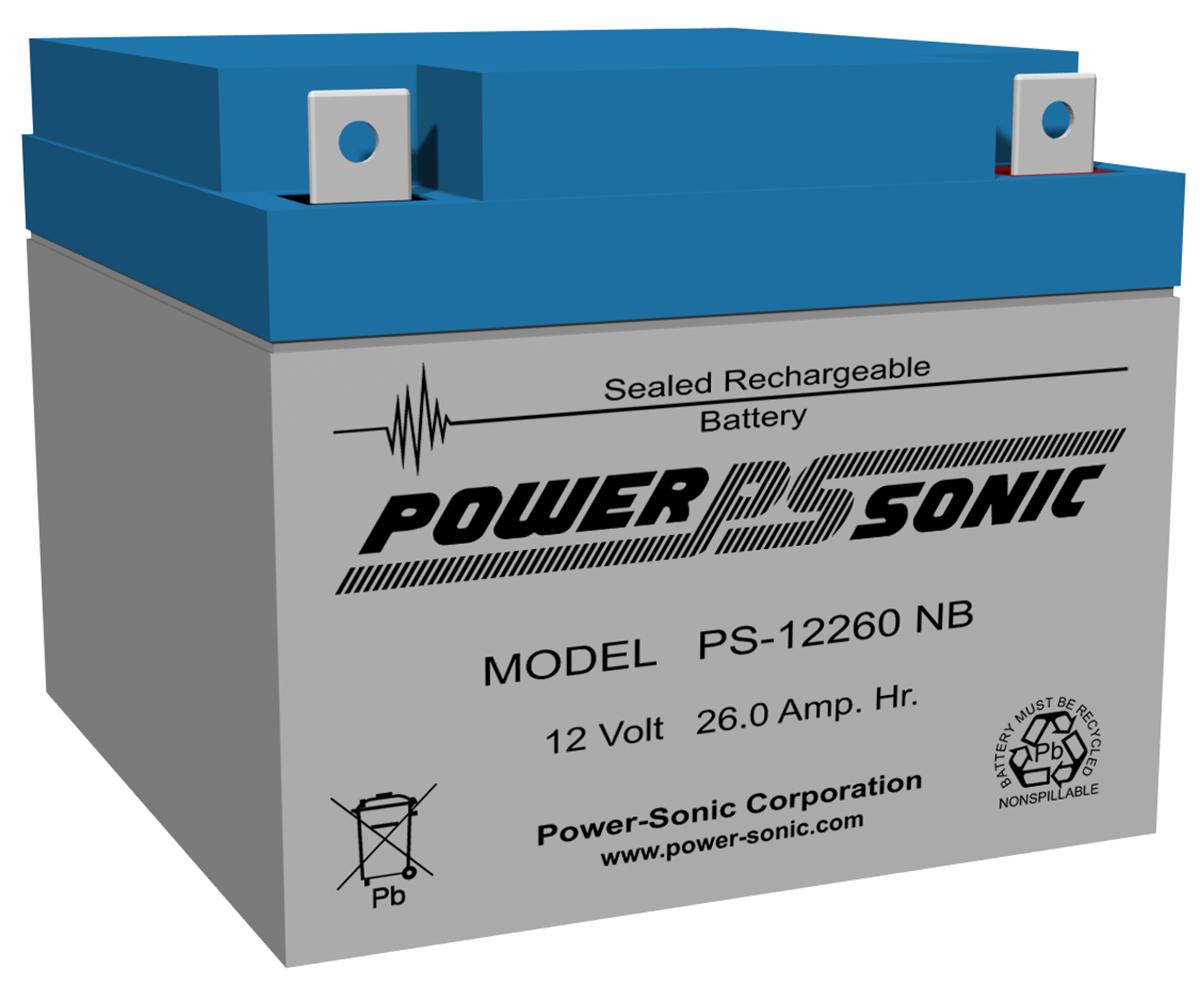 Powersonic PS-12260NB 12V 26.0AH Battery