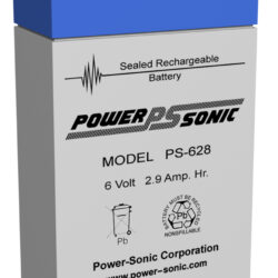 Powersonic PS-628 6V 2.9AH Battery