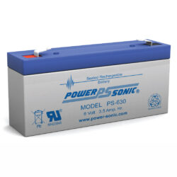 Powersonic PS-630-F1 6V 3.5AH Battery