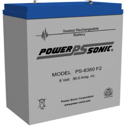 Powersonic PS-6360-F2 6V 35AH Battery
