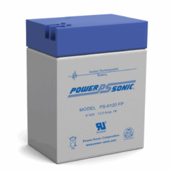 Powersonic PS-6120FP 6V 13.0AH Battery