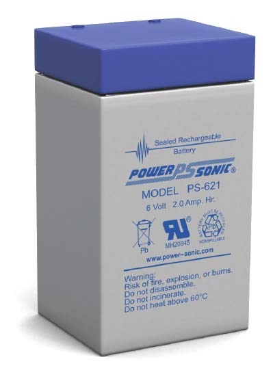 Powersonic PS-621 6V 2.0AH Battery