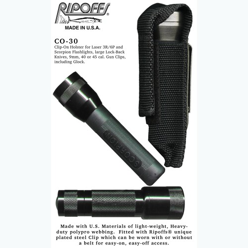 Ripoffs CO-30 Flashlight Holder