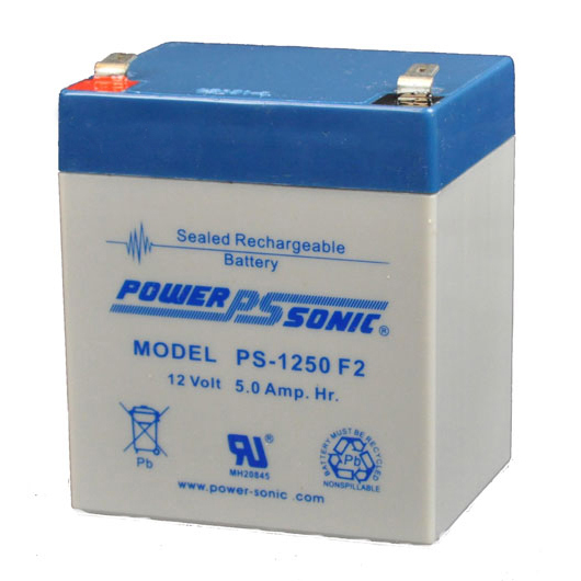 Powersonic PS-1250-F2 12V 5.0AH Battery