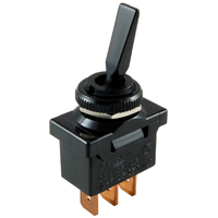 NTE 54-021 SWITCH NYLON PADDLE TOGGLE SPDT 20AMP ON-NONE-ON