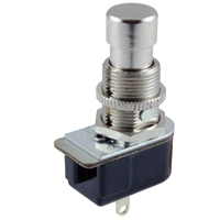 NTE 54-068 SWITCH PUSHBUTTON SPST ON-OFF 6A 125VAC