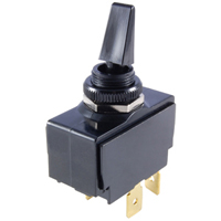 NTE 54-107 SWITCH PADDLE TOGGLE DPST ON-NONE-OFF 20A 125VAC