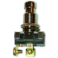 NTE 54-133 SWITCH PUSHBUTTON SPST ON-OFF 15A 125VAC