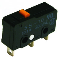 NTE 54-418 SWITCH SNAP ACTION SUBMINIATURE SPDT 10A