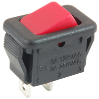 NTE 54-874 SWITCH MICRO SNAP-IN ROCKER SPST ON-NONE-OFF 6A