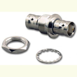 BNC-3193-75 BNC Bulkhead Isolated Feed Thru, 75 ohm