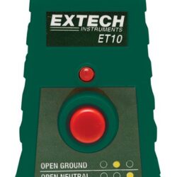 Extech ET10 GFCI Receptacle Tester
