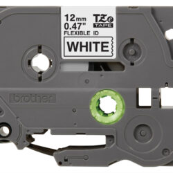 Brother TZeFX231Black on White 1/2" Label Tape