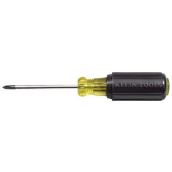 Klein Tools 603-3 3-Inch Round Shank No.1 Profilated Phillips Tip Screwdriver