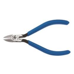 Klein Tools D257-4 4-1/4Inch Midget Standard Tapered Nose Diagonal Cutting Pliers