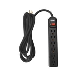 Prime PB922009 6-Outlet Power Strip, 3 foot cord