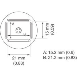 Hakko A1128B QFP Nozzle 15.2 x 21.2mm