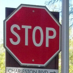SOLAR-POWERED LED FLASHING STOP SIGN
