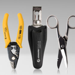 Jonard Tools TK-375 Fiber Stripper & Scissor Kit