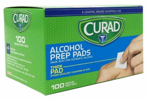 Curad 70% Alcohol Prep Pads