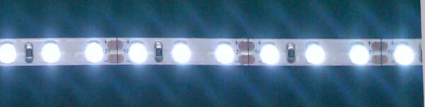 5mm THIN LED STRIP PURE WHITE, 16.4FT REEL 600 (3528) LEDS